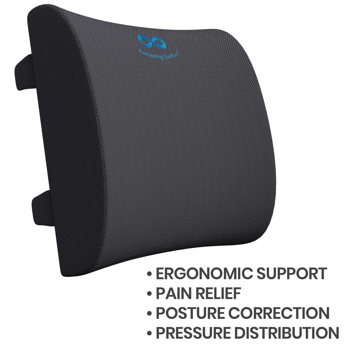 Everlasting Comfort Seat Cushion & Lumbar Support Bundle - Perfect for  Desk, Car, Office, Gaming Chairs - Enhance Posture and Relieve Back Pain