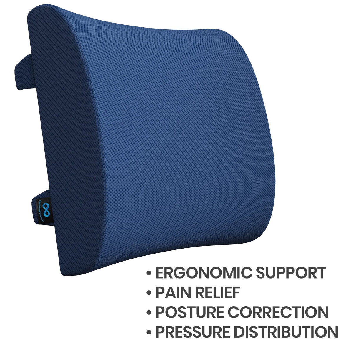 New PERFECT Posture LUMBAR Support PILLOW Improves BACK Posture& Spine  ALIGNMENT