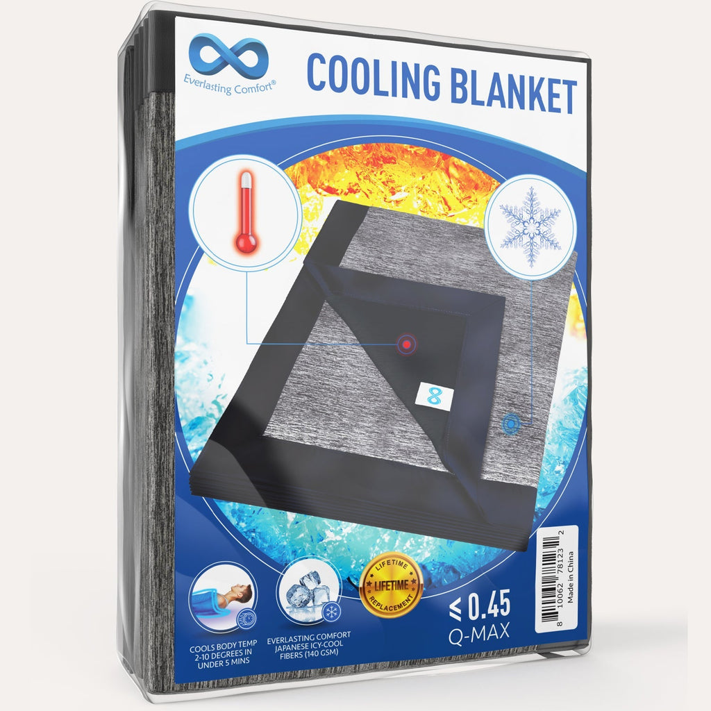 Everlasting Comfort Cooling Blanket Black