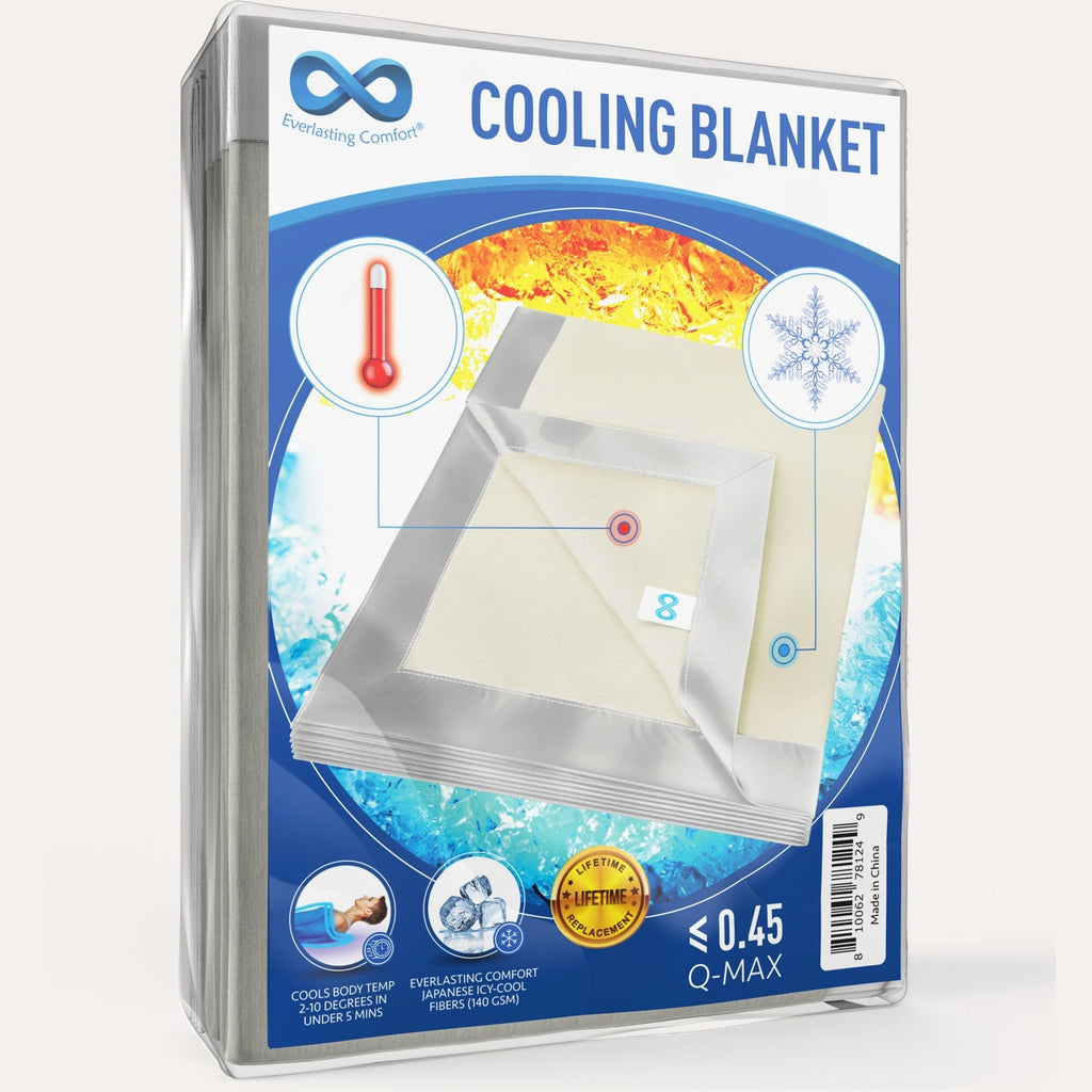 Everlasting Comfort Cooling Blanket White
